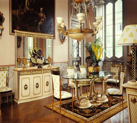 versace dining room table